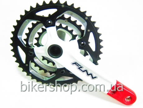 Шатуни Funn Arrow BOB Triple 22AL/32AL/44AL White/Red