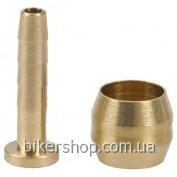 Quaxar Оливки и фиттинги тормоза Shimano, комплект 4шт