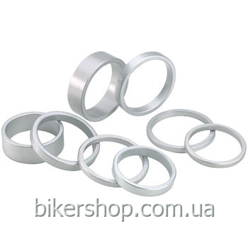 DEDA Проставочное кольцо на шток вилки  алюминий 34*30*5мм (серый)