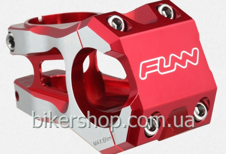 Винос Funn Strippa Ano. Red w/ CNC finished shaft 45mm 0°