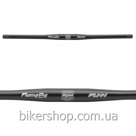 Руль Funn FLAME PG FLAT BAR Ø31.8 PG , 9° Back, 31.8mm, ano. finish Blast Black 710mm 0 rise
