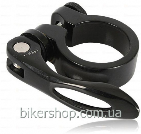 Хомут Kalloy XC-60 чорний. діам-31,8мм алю