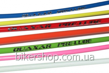 Quaxar Рубашка переключения Flexline 4мм, красная, точечная смазка внутри