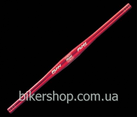 Руль Funn Flat Bar Blast Polish Red 580mm