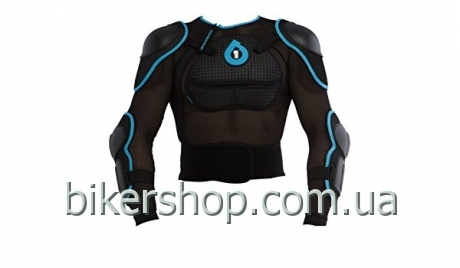 Захист тіла COMP PRESSURE SUIT YOUTH BLACK/CYAN M