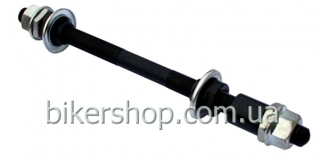 Ось втулки задняя MTB на гайках 3/8"x26T 175mm