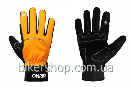 Рукавички ONRIDE Icy 10 помаранчевий S