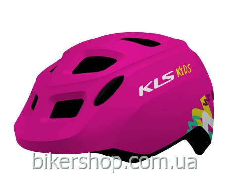 Шолом дитячий KLS Zigzag 022 рожевий S (50-55 cм)