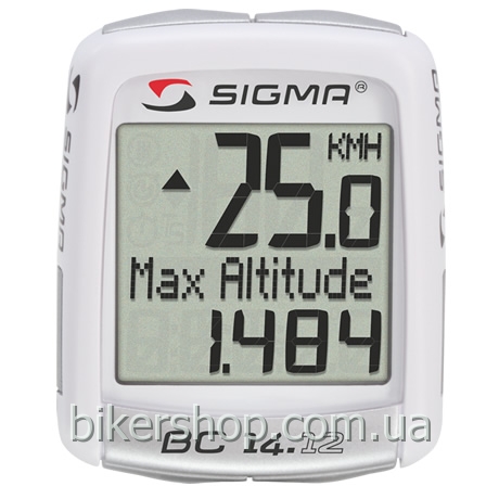 Sigma  велокомпьютер  BC 14.12 ALTI