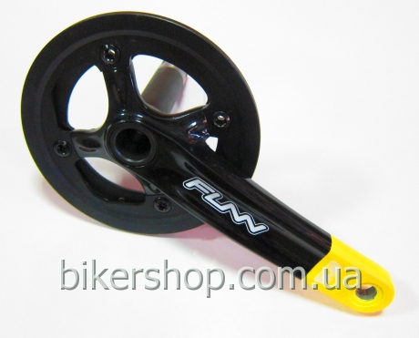 Шатуни Funn Arrow BOB Single chainring 32AL/AL.Guard Black/Yellow