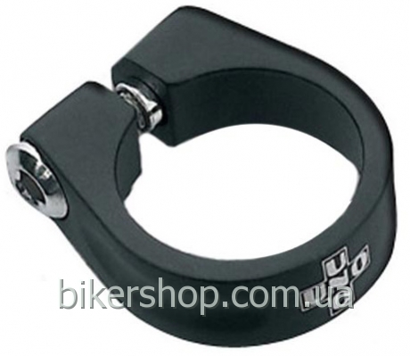 Хомут Kalloy SC-203 чорний. діам-34,9мм алю