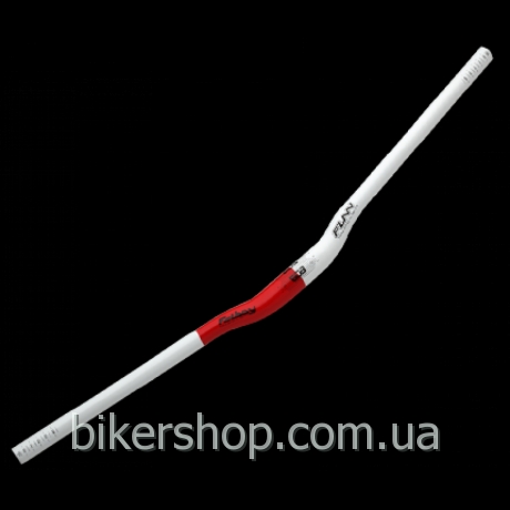 Руль FatBoy BOB White/Red 785mm 30 rise