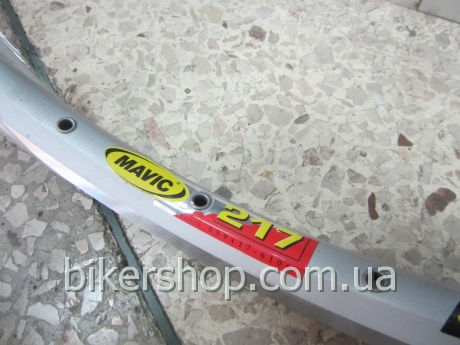 Обод Mavic 217 28 отв. серебр.