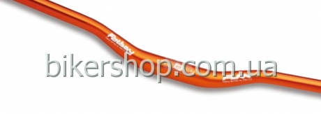 Руль Funn FatBoy Blast Polish Orange 810mm 15 rise