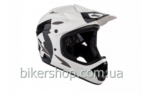 Шлем фуллфейс SixSixOne COMP HELMET WHITE/BLACK XS