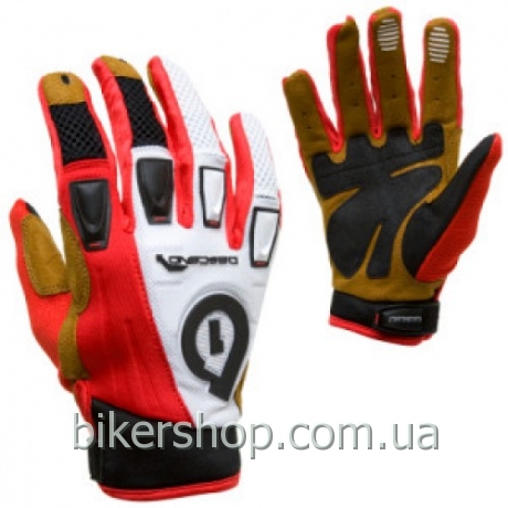 Рукавички SixSixOne DESCEND GLOVE RED/BLK SZ XS