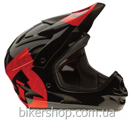 Шлем фуллфейс SixSixOne COMP HELMET BLACK/RED M