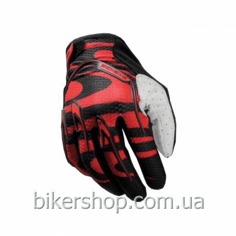 Рукавички SixSixOne RECON GLOVE CAMBER BLACK/RED XS (7)