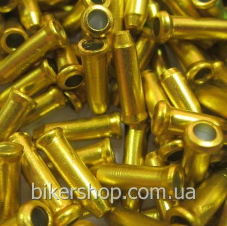 Наконечник троса, золотой