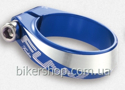 Підседельний хомут Funn Frodon Anod. Blue 31.8mm