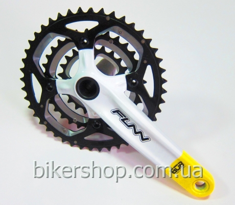 Шатуни Funn Arrow BOB Triple 22AL/32AL/44AL White/Yellow