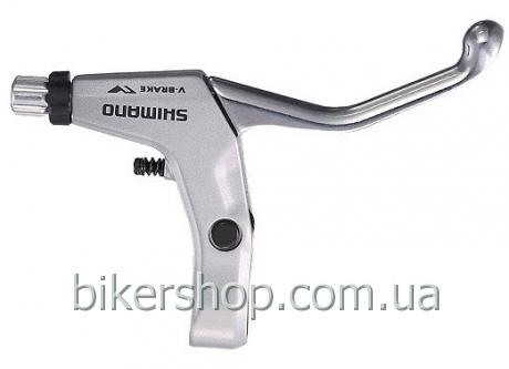 Тормоз ручка BL-M421 V-brake правая, серебр