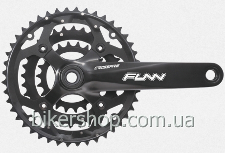 Шатуни Funn Crossfire Triple 22AL/32AL/44AL Mirror black