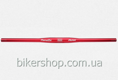 Руль Funn FLAME PG FLAT BAR Ø31.8 PG , 9° Back, 31.8mm, ano. finish Blast Red 710mm 0 rise