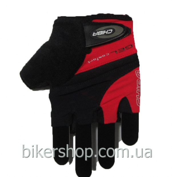 Рукавички Chiba Gel Comfort plus червоний XS