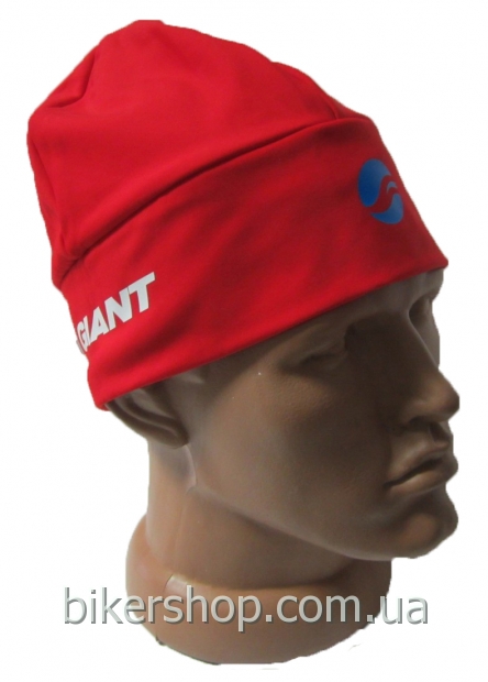 Шапка Super Roubaix красная без шнурка