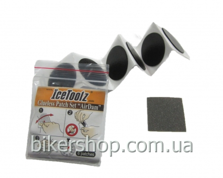 Набор заплаток самоклейки, 6 штук ICE TOOLZ 56H2 AirDam