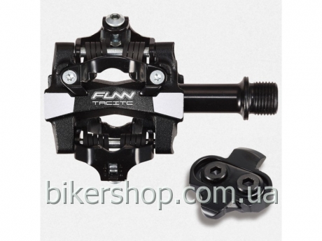 Контактні педалі Funn Tactic Anod. Black SPD-сумісні
