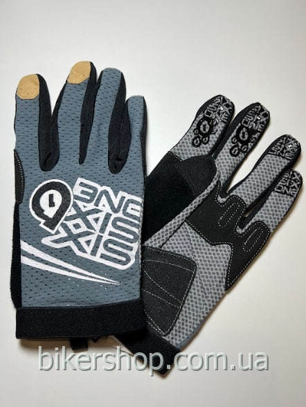 Рукавички довгий палець RAJI GLOV GREY XXL