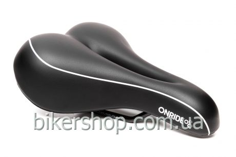 Сідло ONRIDE Relax Gel сталеві рамки чорний 275x170мм